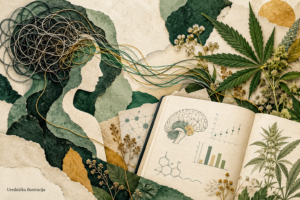 CBD i anksioznost: urednička ilustracija misli i znanstvenih izvora