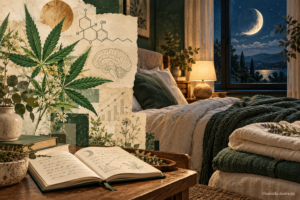 CBD i san: urednička ilustracija noćnog ambijenta i dnevnika istraživanja